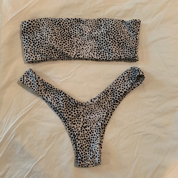 Zaful Other - Zaful dot bikini set